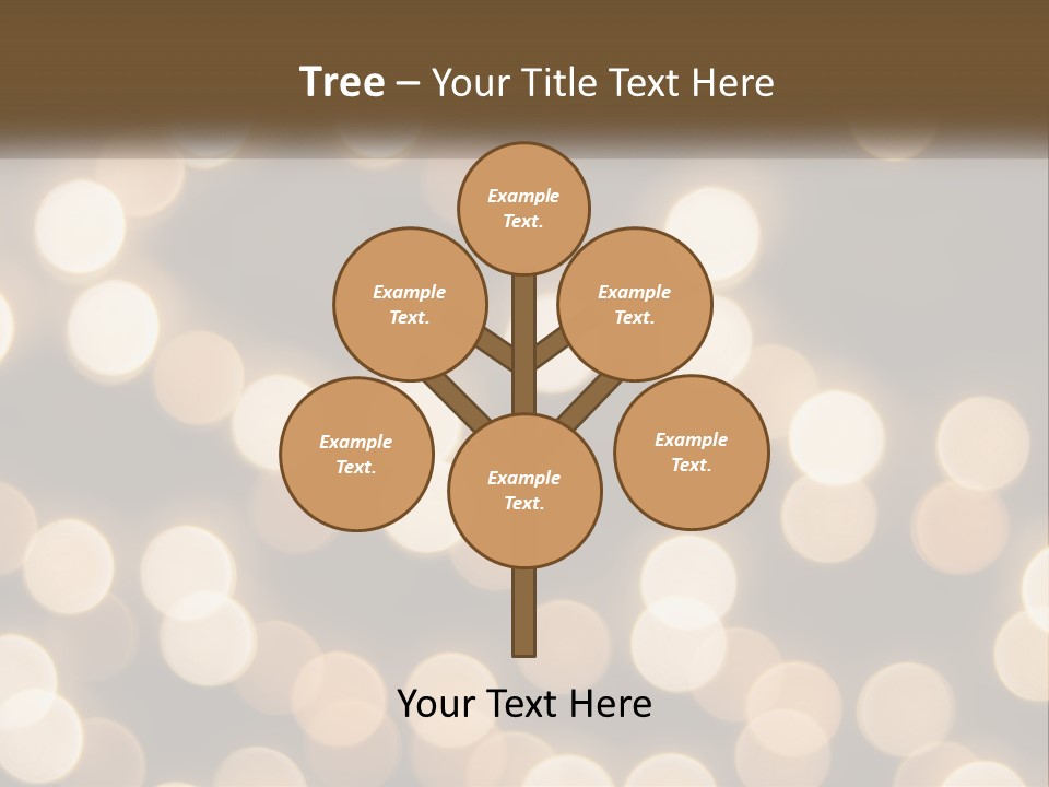 Architecture Modern Downtown PowerPoint Template