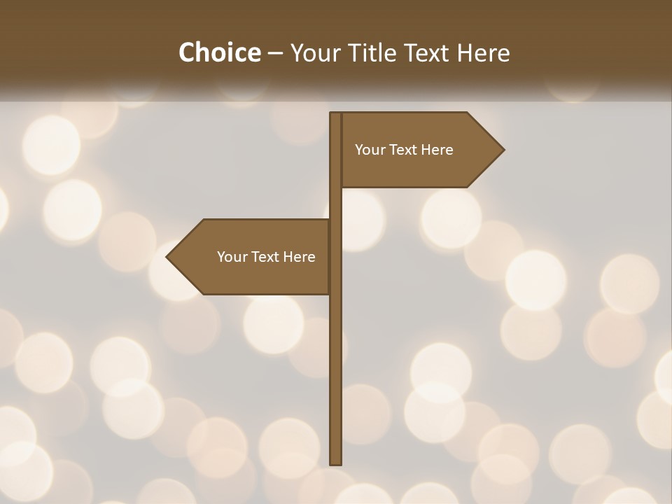 Architecture Modern Downtown PowerPoint Template