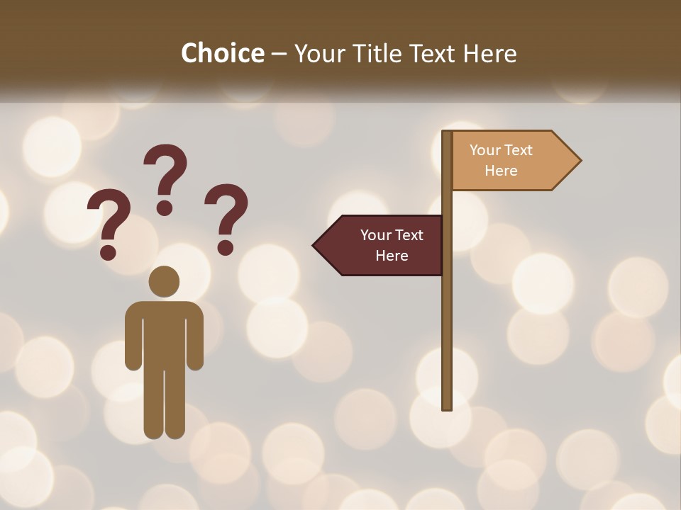 Architecture Modern Downtown PowerPoint Template