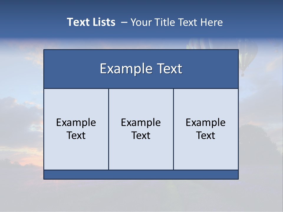 Illustration Cityscape House PowerPoint Template