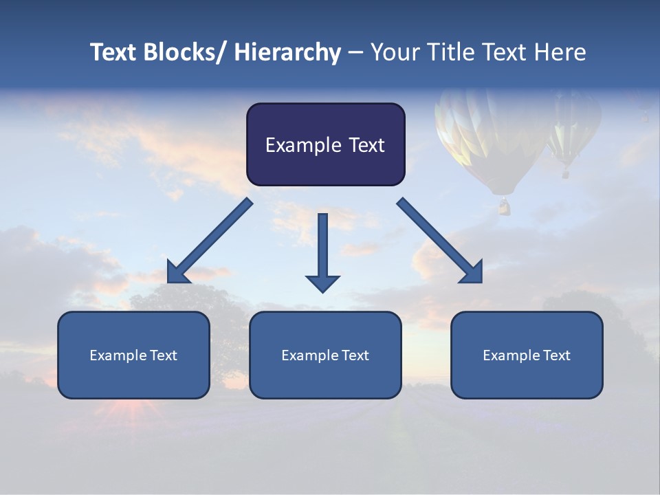 Illustration Cityscape House PowerPoint Template