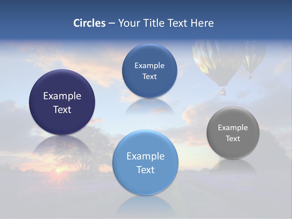 Illustration Cityscape House PowerPoint Template