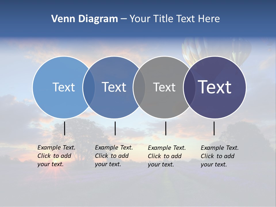Illustration Cityscape House PowerPoint Template