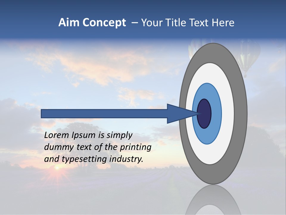 Illustration Cityscape House PowerPoint Template