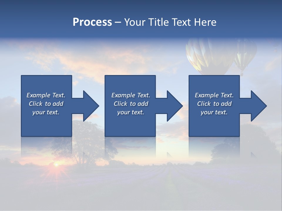 Illustration Cityscape House PowerPoint Template