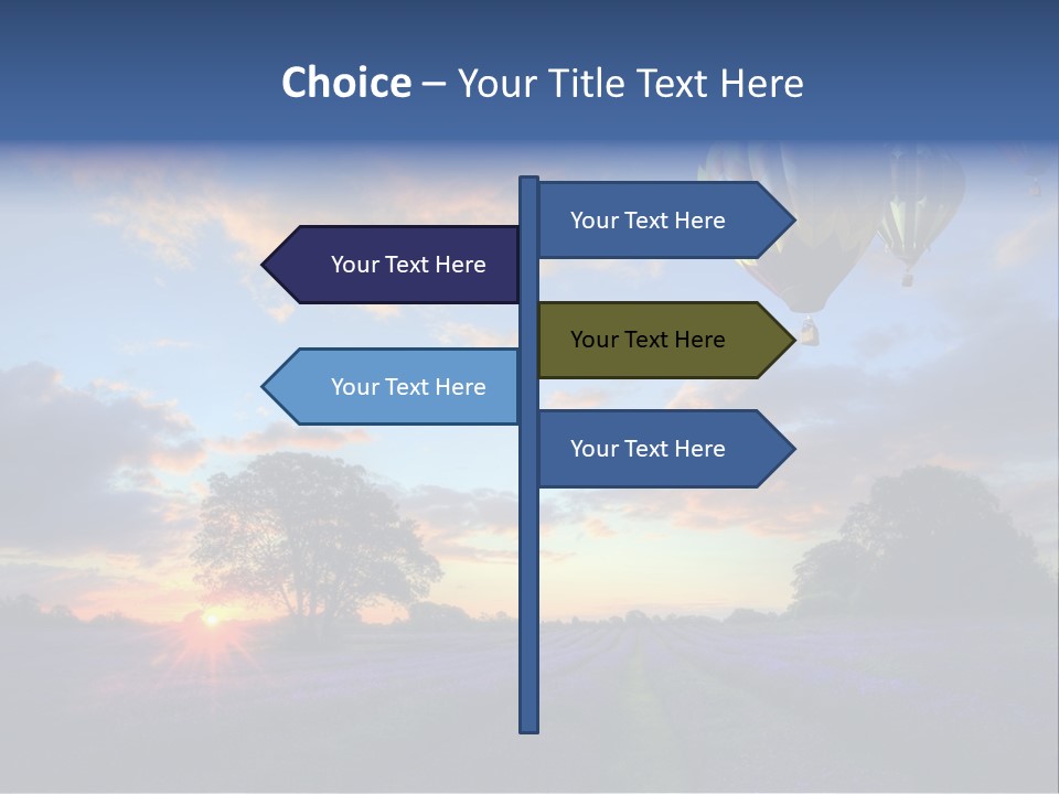 Illustration Cityscape House PowerPoint Template