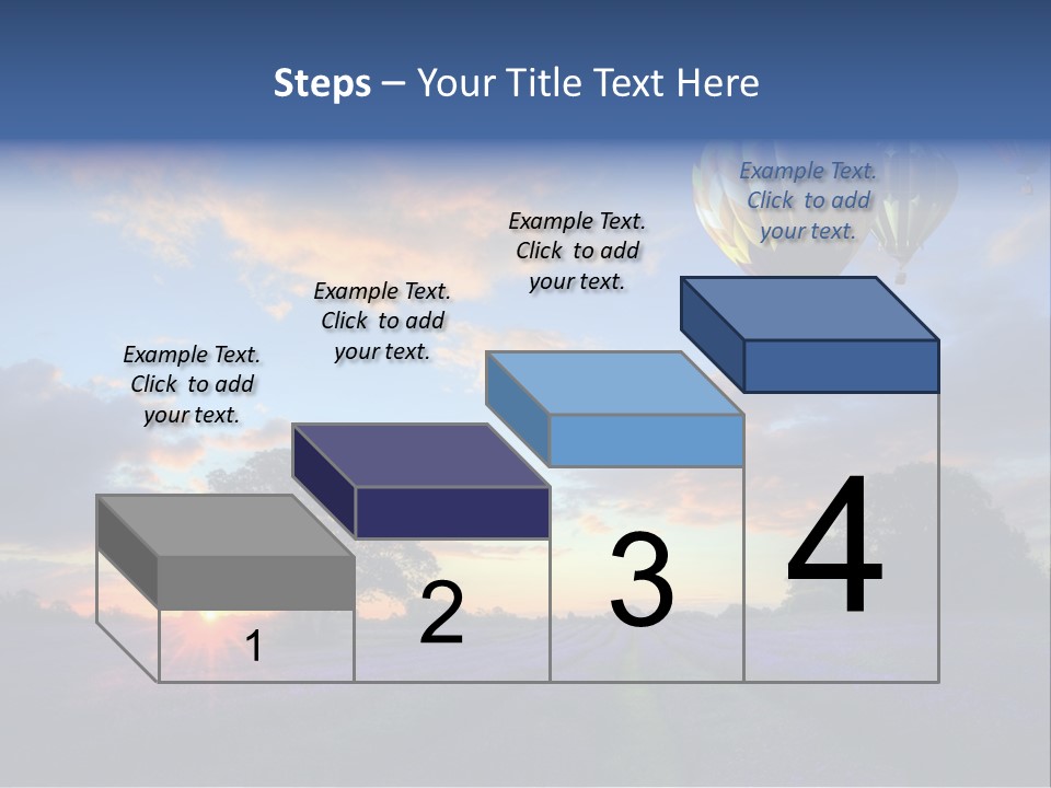 Illustration Cityscape House PowerPoint Template