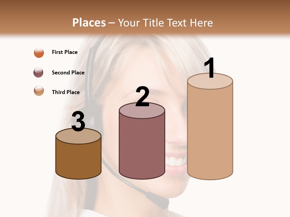 Render World Ball PowerPoint Template
