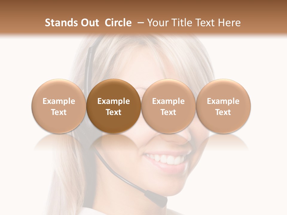 Render World Ball PowerPoint Template