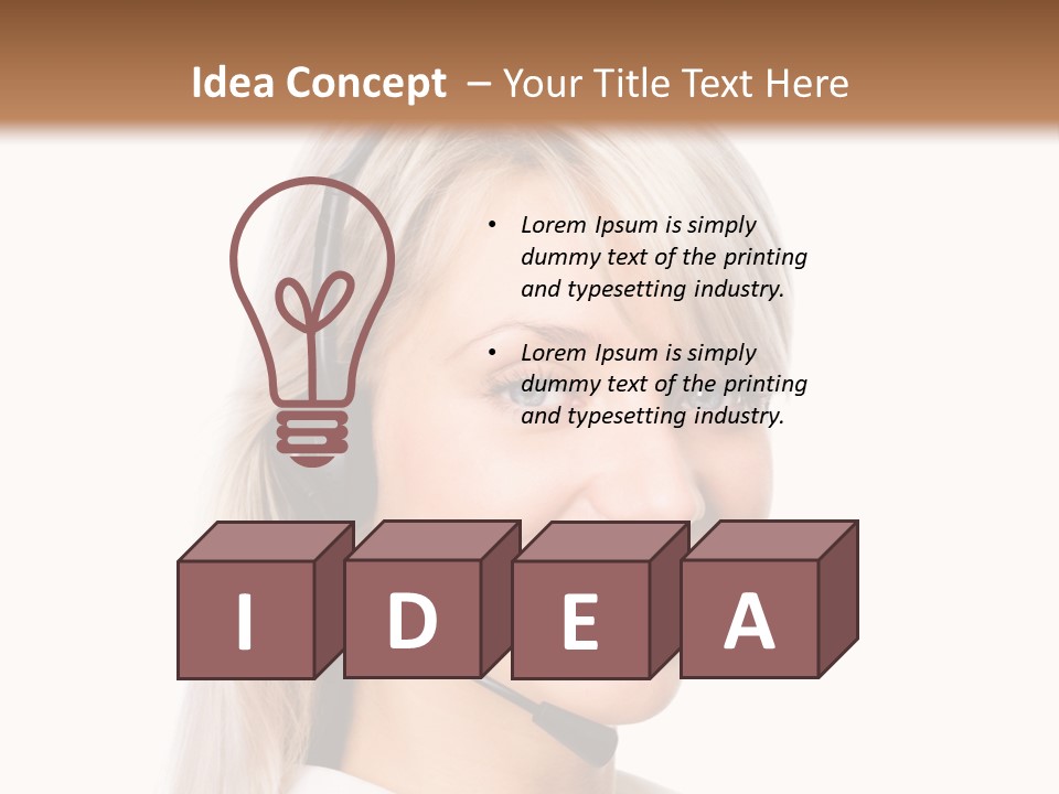 Render World Ball PowerPoint Template