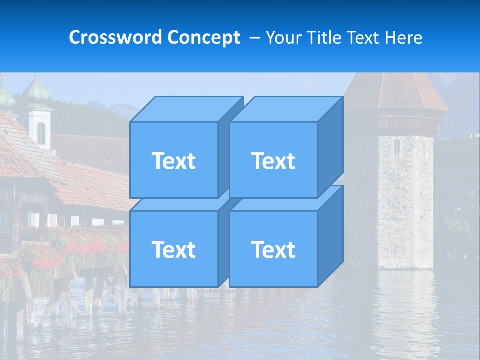 Graphic Concept Structure PowerPoint Template