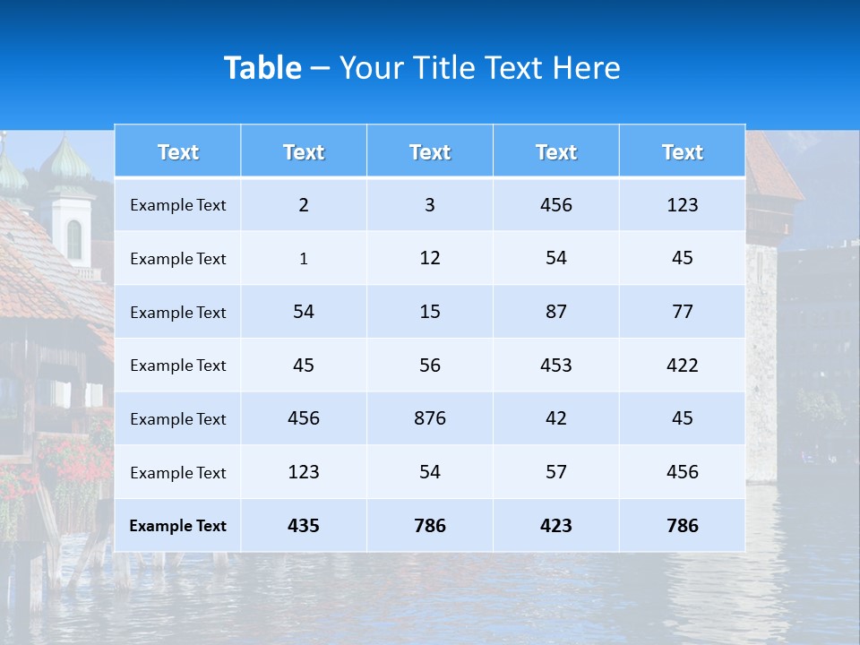 Graphic Concept Structure PowerPoint Template