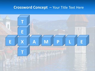 Graphic Concept Structure PowerPoint Template
