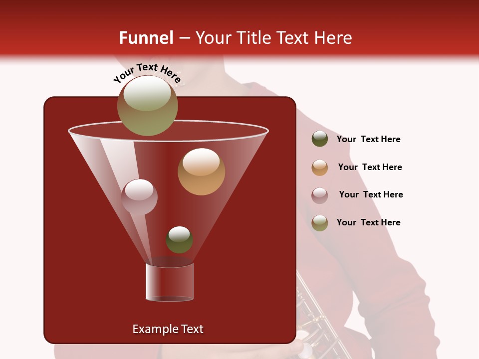 Cube Sphere Tall PowerPoint Template