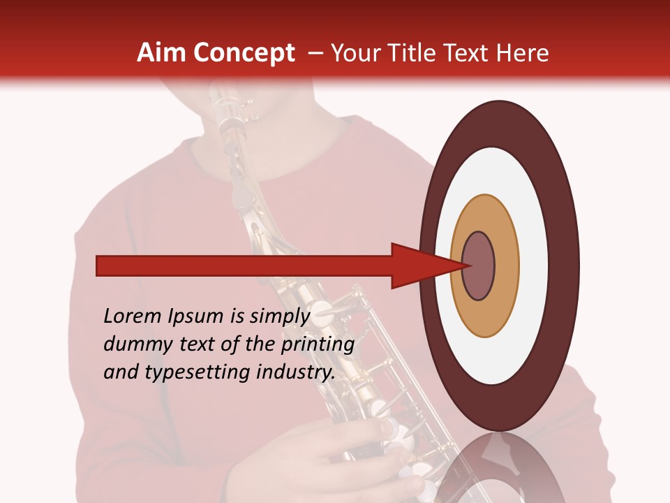 Cube Sphere Tall PowerPoint Template