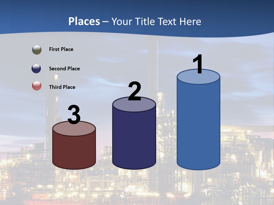 Black Render Shape PowerPoint Template
