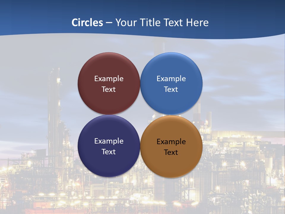 Black Render Shape PowerPoint Template