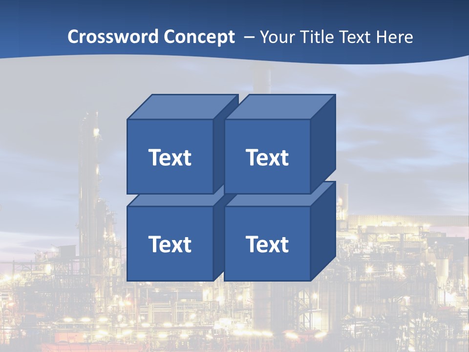 Black Render Shape PowerPoint Template