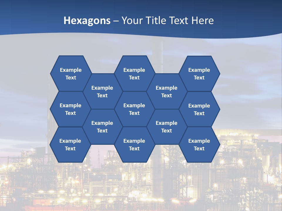 Black Render Shape PowerPoint Template