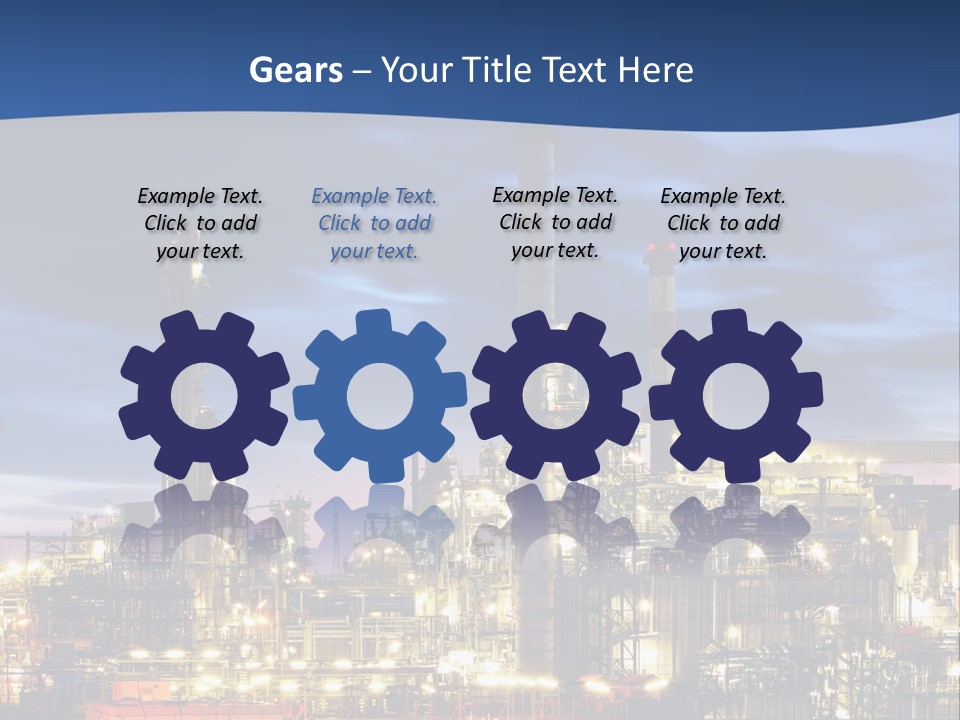 Black Render Shape PowerPoint Template