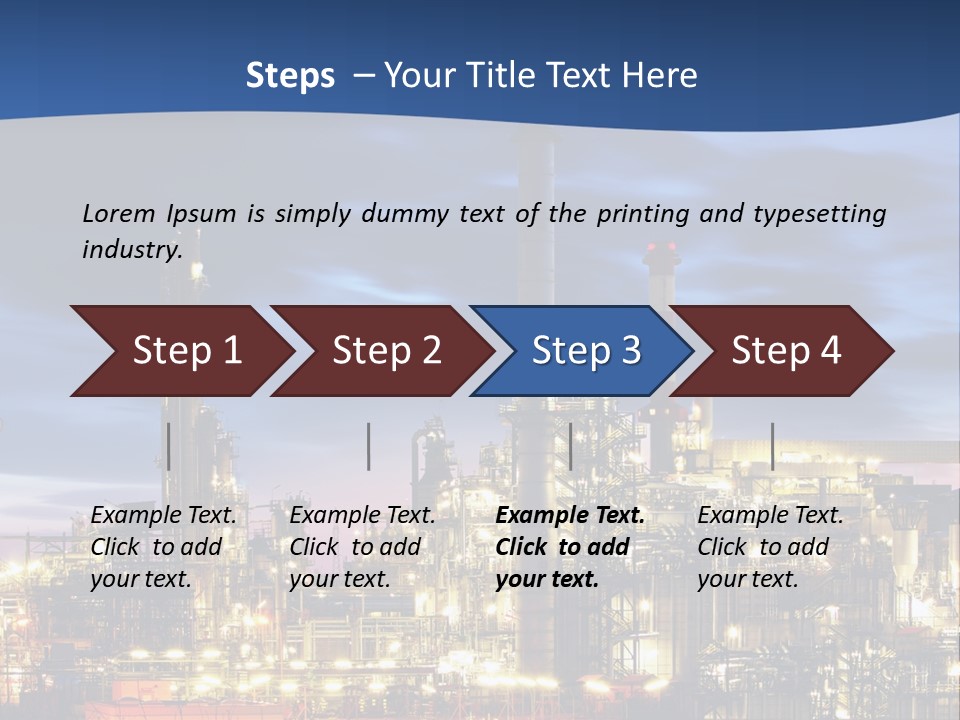 Black Render Shape PowerPoint Template