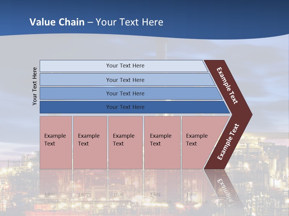 Black Render Shape PowerPoint Template