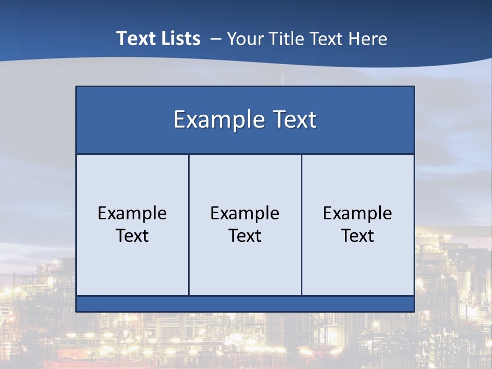 Black Render Shape PowerPoint Template