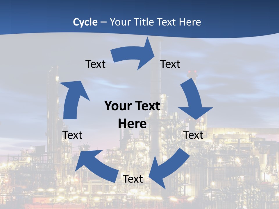 Black Render Shape PowerPoint Template