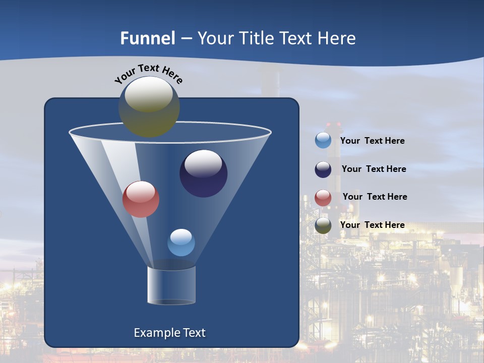 Black Render Shape PowerPoint Template