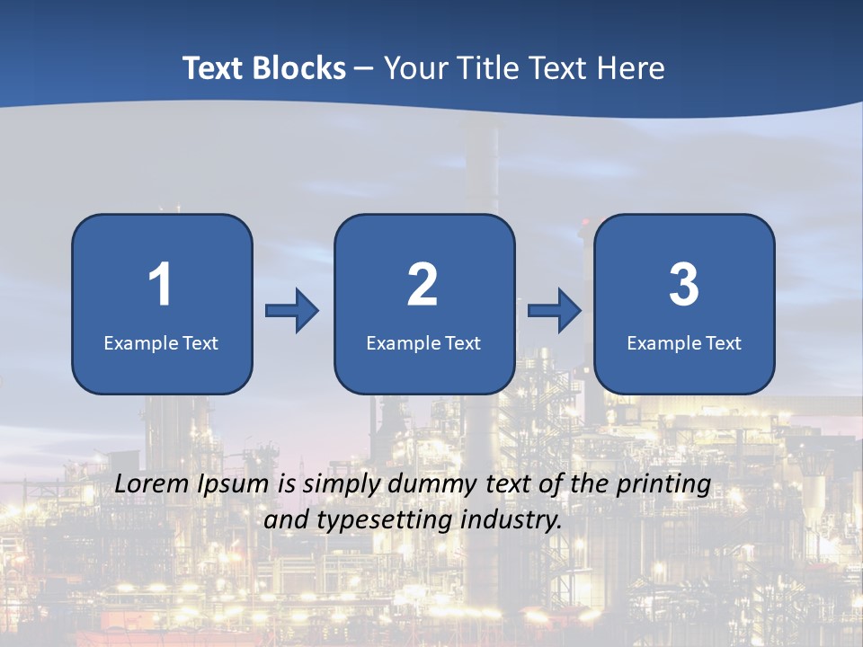 Black Render Shape PowerPoint Template