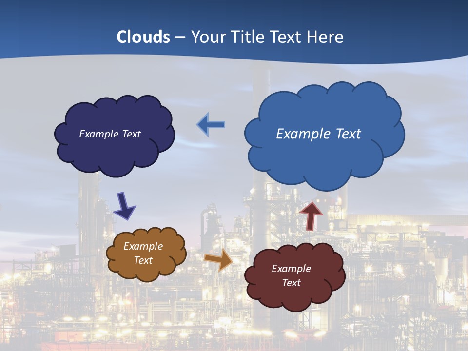 Black Render Shape PowerPoint Template