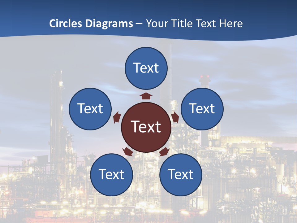 Black Render Shape PowerPoint Template