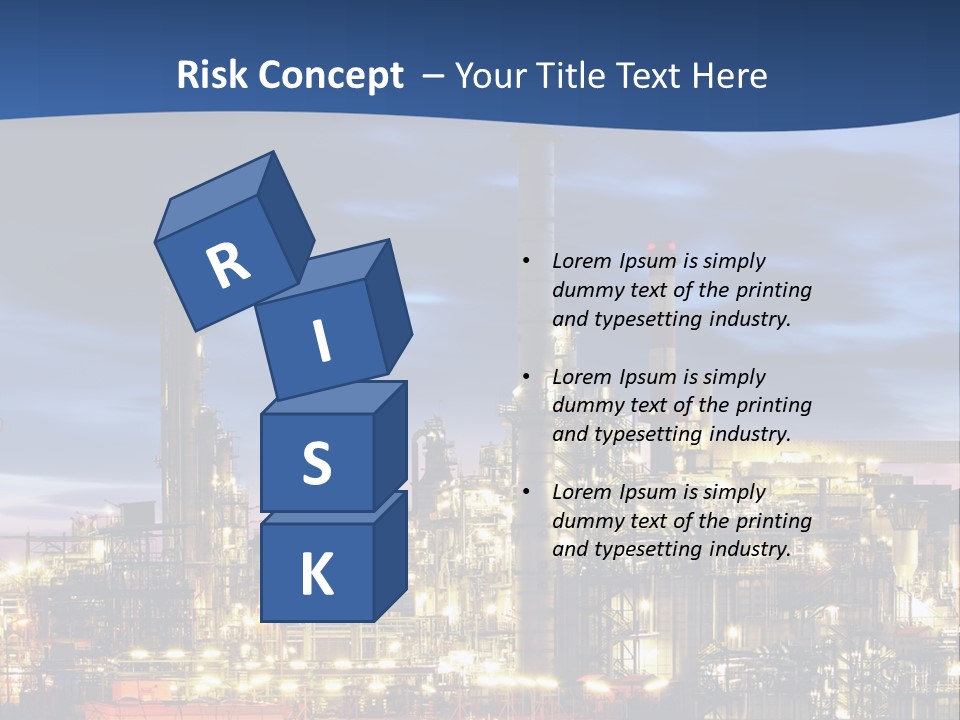 Black Render Shape PowerPoint Template