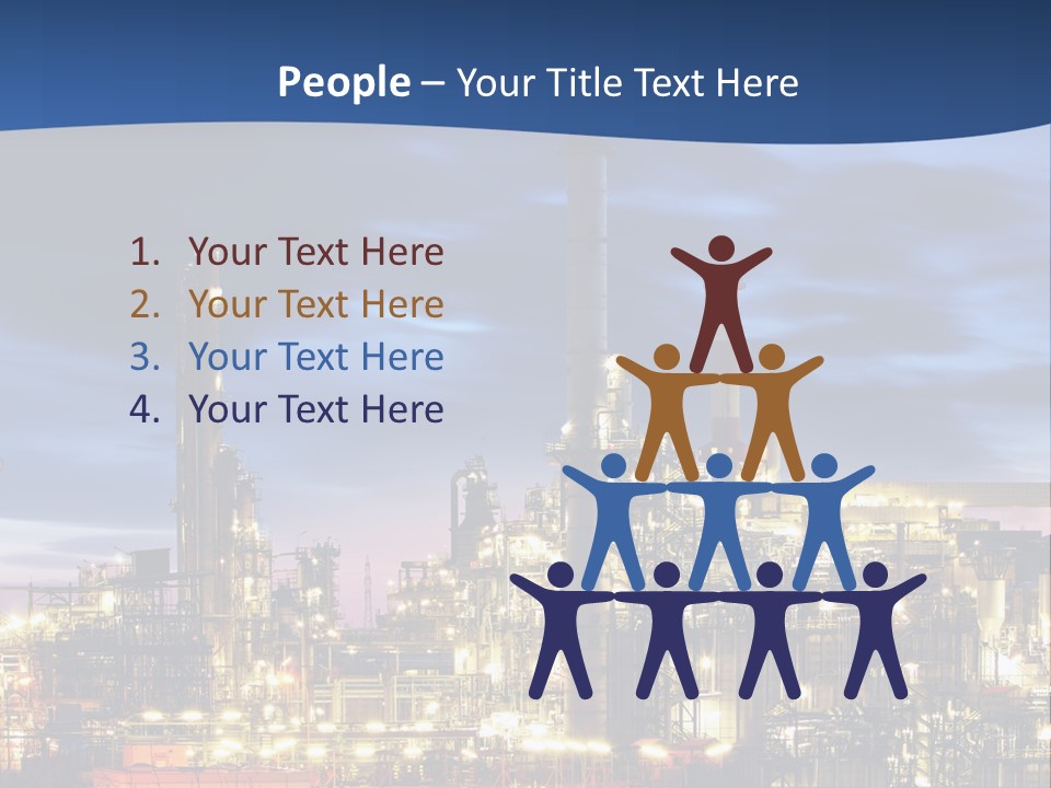 Black Render Shape PowerPoint Template