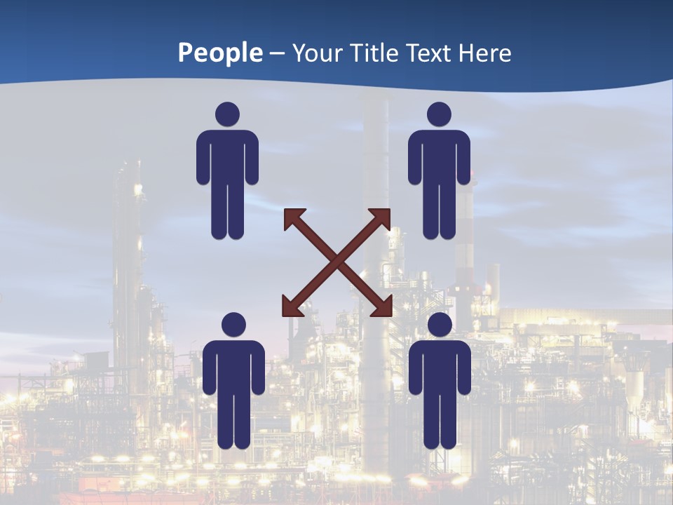 Black Render Shape PowerPoint Template