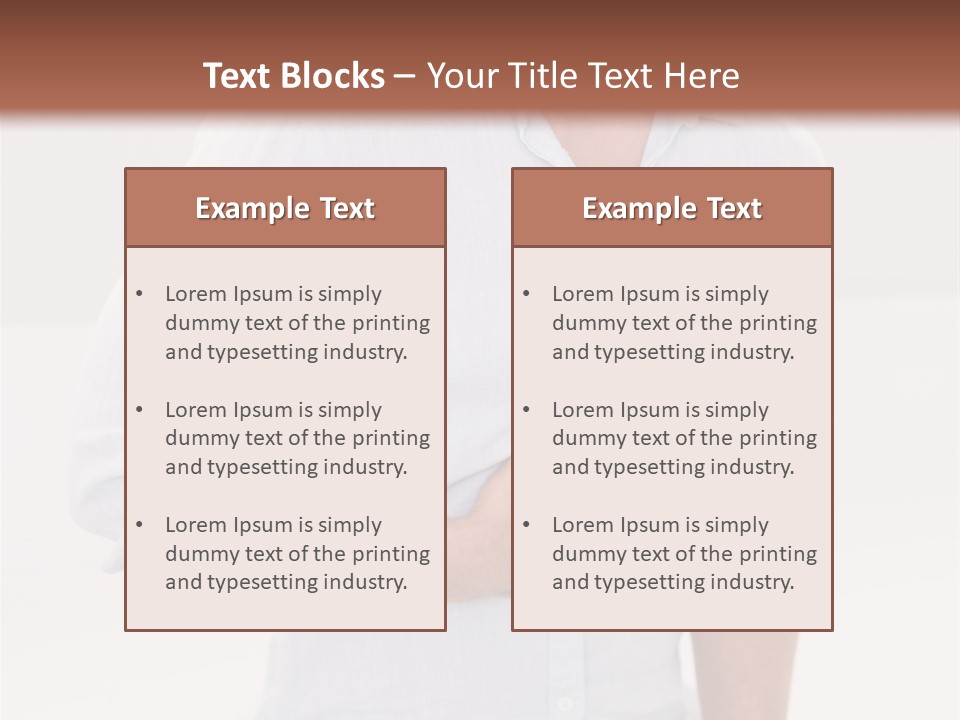 Urban Tall Cityscape PowerPoint Template