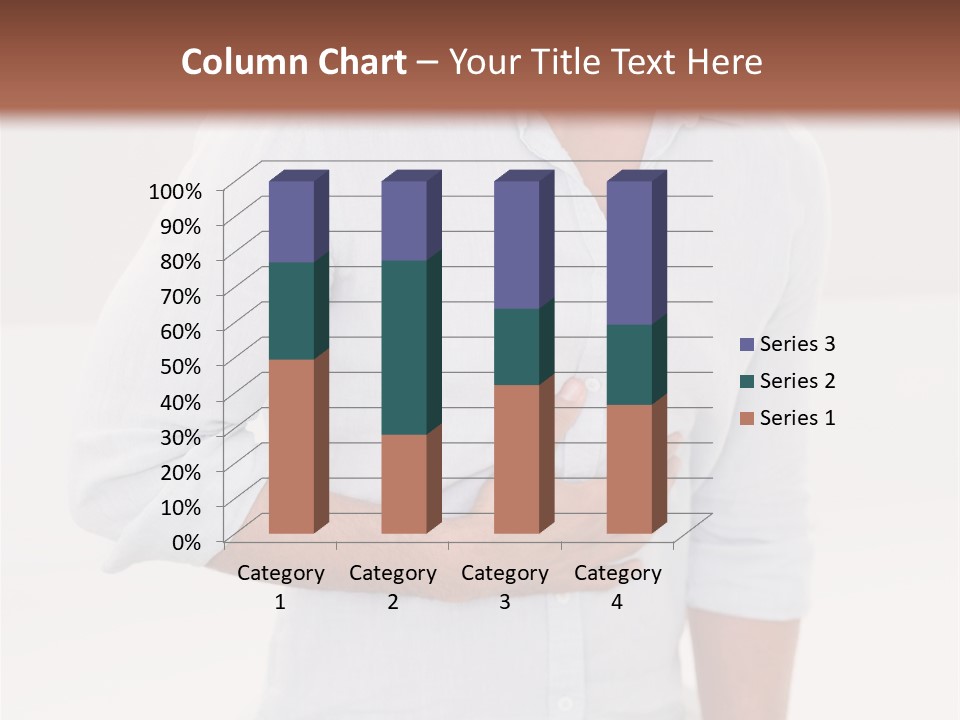 Urban Tall Cityscape PowerPoint Template