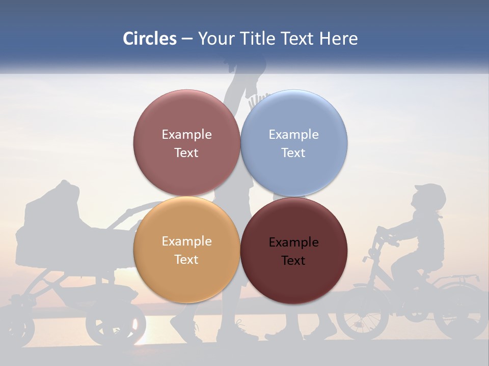 City Skyscraper Planet PowerPoint Template