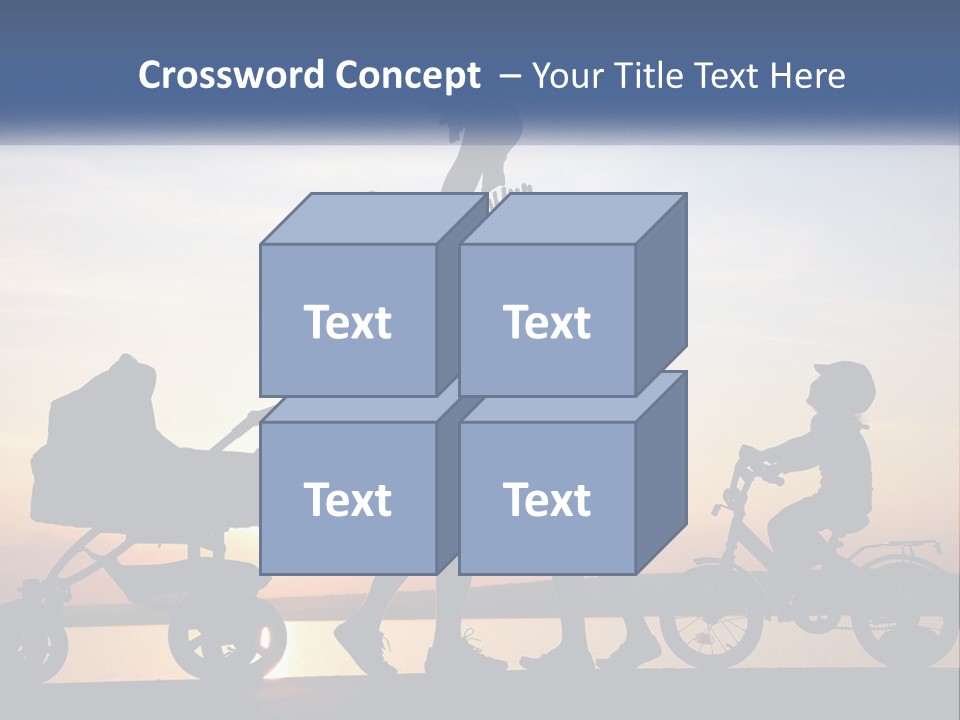 City Skyscraper Planet PowerPoint Template