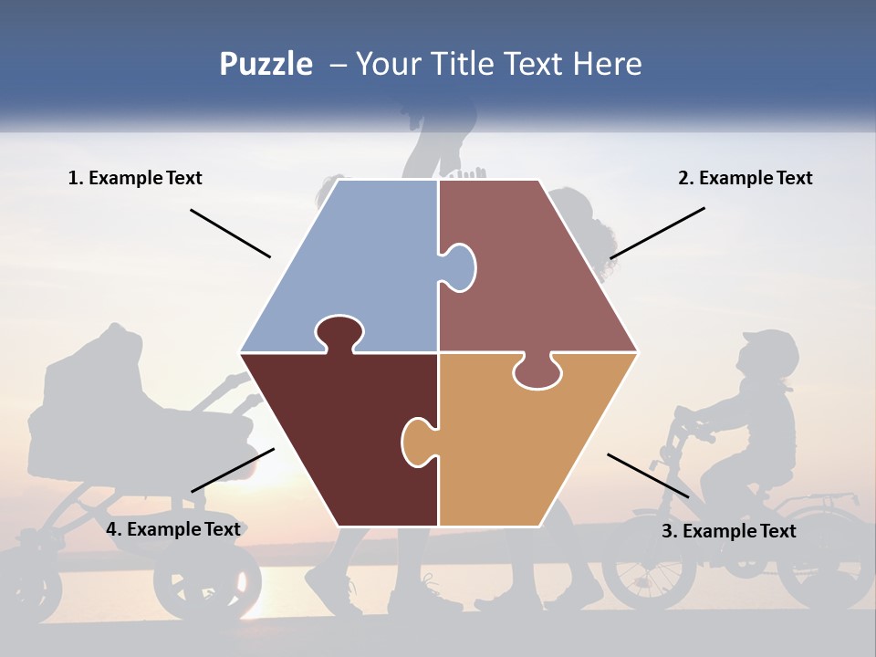 City Skyscraper Planet PowerPoint Template