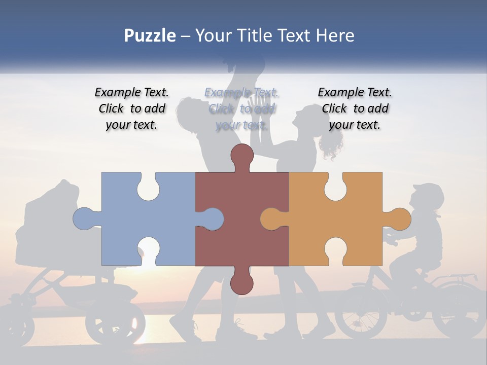 City Skyscraper Planet PowerPoint Template