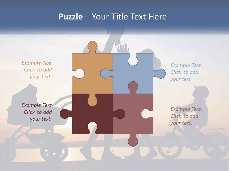 City Skyscraper Planet PowerPoint Template