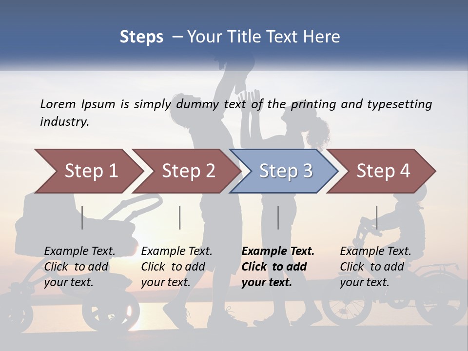 City Skyscraper Planet PowerPoint Template