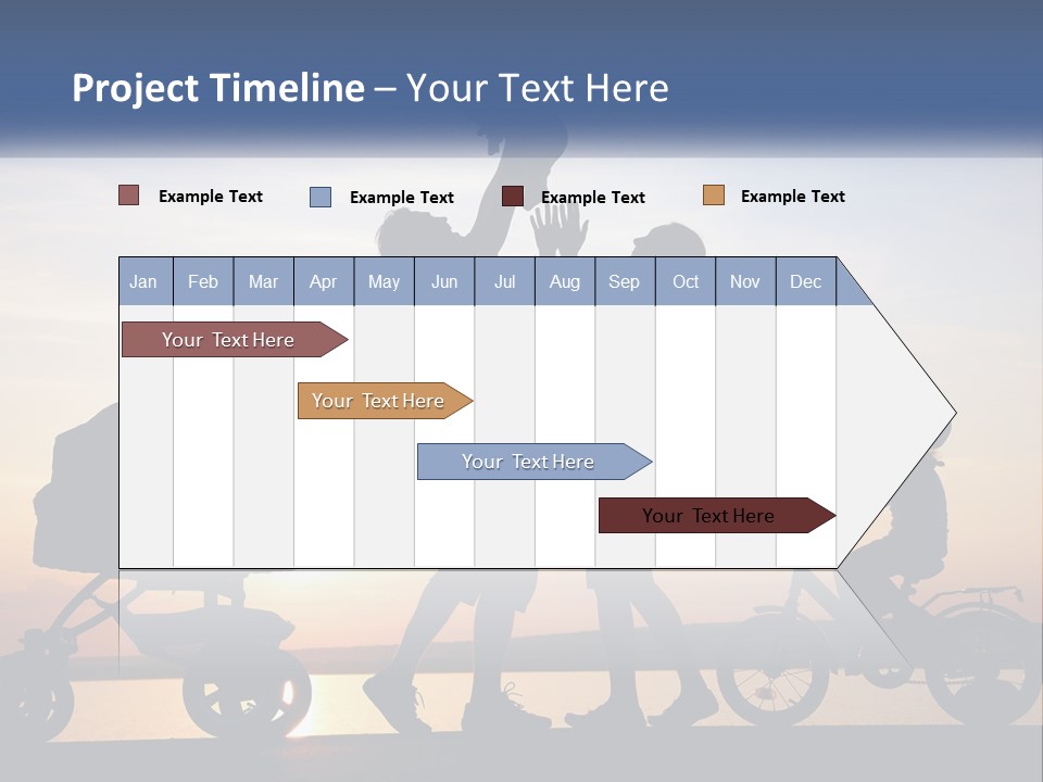 City Skyscraper Planet PowerPoint Template