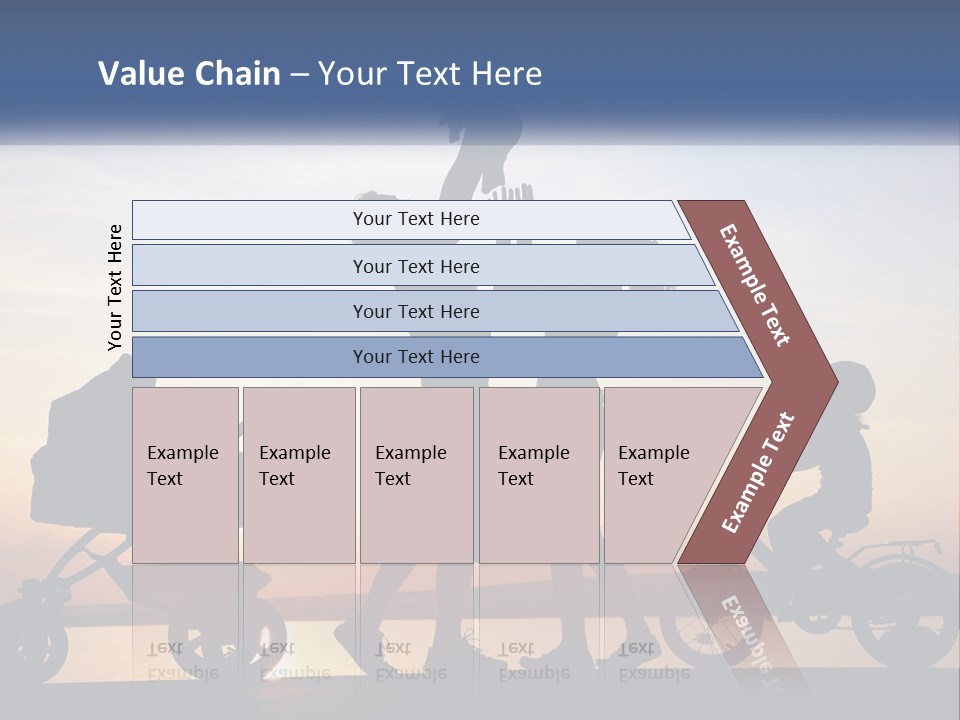 City Skyscraper Planet PowerPoint Template