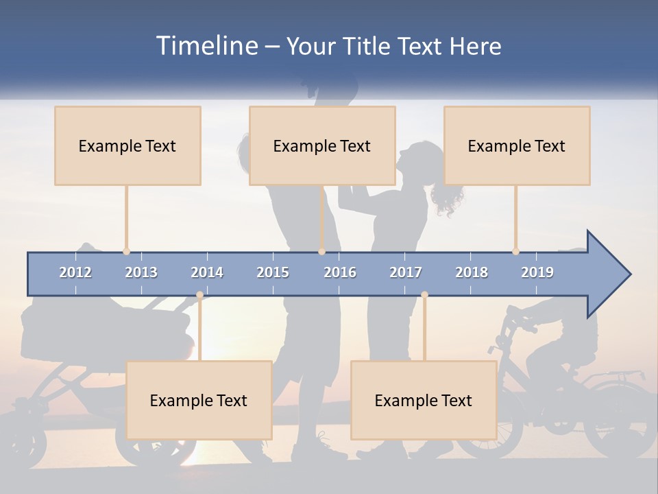 City Skyscraper Planet PowerPoint Template