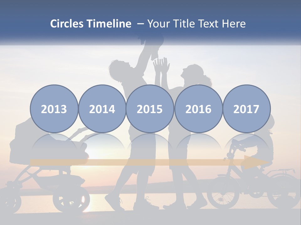 City Skyscraper Planet PowerPoint Template