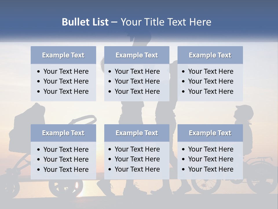 City Skyscraper Planet PowerPoint Template
