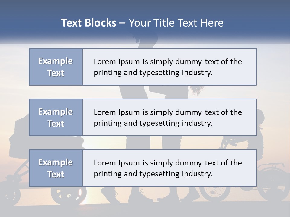 City Skyscraper Planet PowerPoint Template