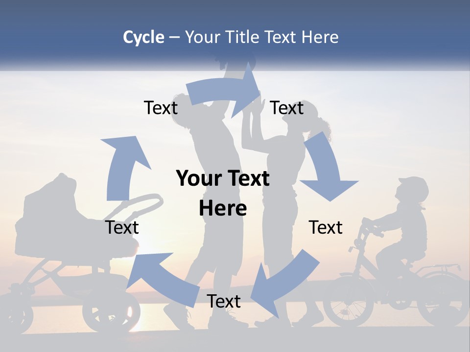 City Skyscraper Planet PowerPoint Template
